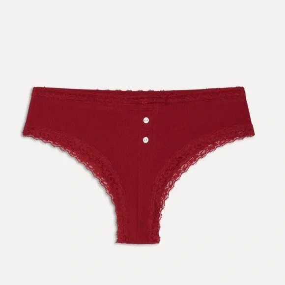 3091. Free People X BELLA HADID Bluebell Cotton Brief